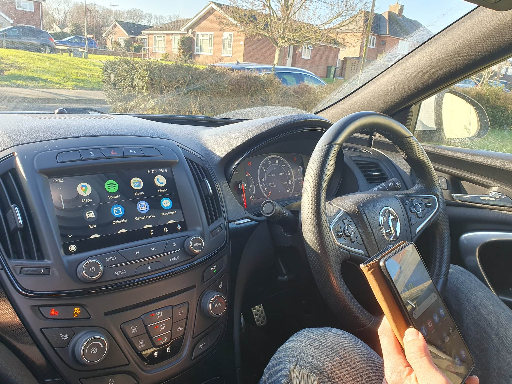 Android Auto on Vauxhall Insignia