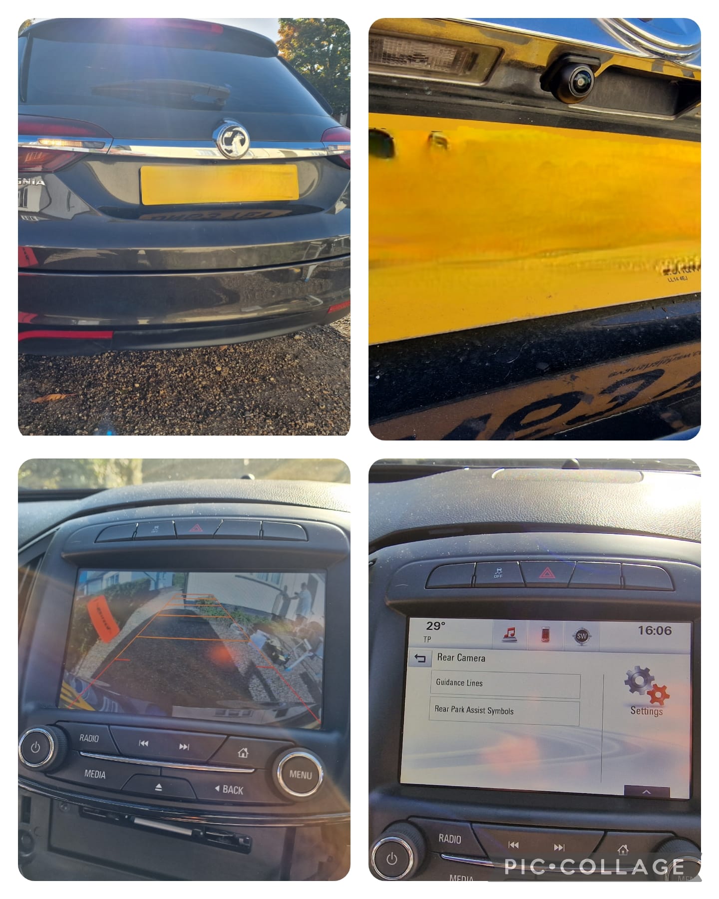 Insignia Tourer Camera Install