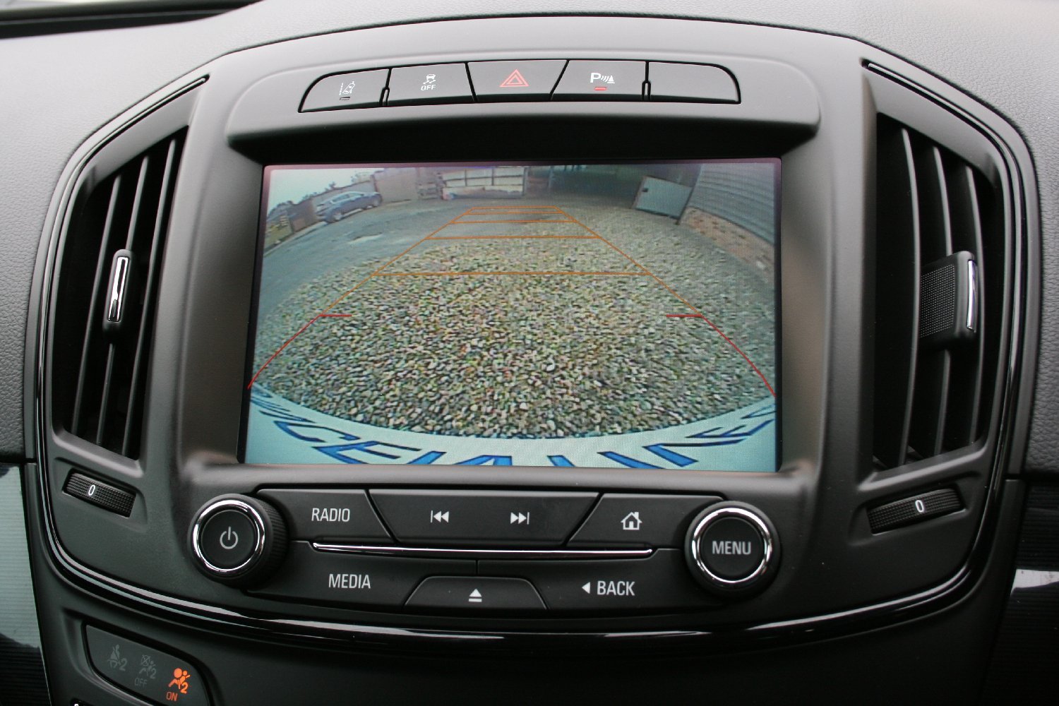 Reverse Camera on Factory Screen